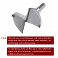 Uxcell Forstner Drill Bits 60mm Tungsten Carbide Wood Hole Saw Auger Opener Woodworking Hinge Drilling Boring Bit Cutter 2pcs