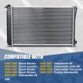 Auto Dynasty Dpi 921 Factory Style 1-row Cooling Radiator Compatible With Buick Electra Lesabre Reatta Riviera Oldsmobile 88 98