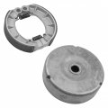 Caltric Rear Brake Drum And Shoes Compatible With Honda Foreman Rubicon 500 Trx500fga 4x4 2004-2008