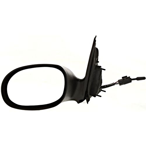 Left Driver Side Mirror For 01-03 Pt Cruiser Manual Remote Textured Non Folding Black Part Number Bap-ch1320185