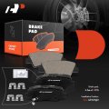 A-premium Rear Ceramic Disc Brake Pads Set Compatible With Select Hyundai And Kia Models Accent Elantra Coupe Gt Sonata For