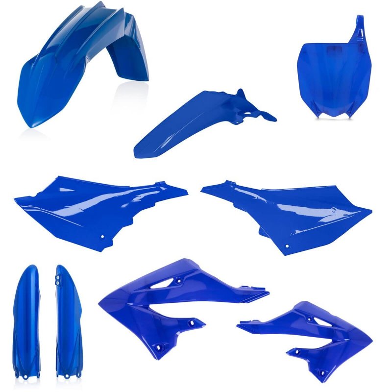 Full Plastic Kit Blue For 22 Yamaha Yz250