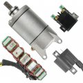 Caltric Stator Compatible With Yamaha Bruin 350 2004 2005 2006 Starter Solenoid Ignition Coil