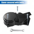 X Autohaux 1 Set Left Engine Stator Cover For 50cc 70cc 90cc 110cc 125cc Dirt Bike Atv Quad Black Protection Case Guard
