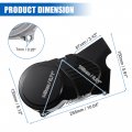 X Autohaux 1 Set Left Engine Stator Cover For 50cc 70cc 90cc 110cc 125cc Dirt Bike Atv Quad Black Protection Case Guard