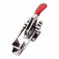Homdsim Stainless Steel Adjustable Pull Latch Toggle Locking Clasp Lever Clamp Heavy Duty Bolts Clamps 10pcs