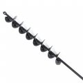 Waltyotur Extended Auger Bit 32 X 2 Inch Pile Hole Excavator For 3 8 Hex Drive Drill Garden Plant Planting Bulbs
