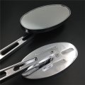 Httmt Mt028 Ttt004- Rear View Running Side Mirror Compatible With Cbr 600 900 929 954 1000 Rr Oval Shape