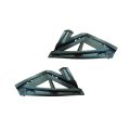 Front Bumper Cover Grille Pair For Hyundai Elantra 2021 2022 2023 Driver And Passenger Side Black Textured Plastic Hy1038184 