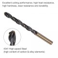 Uxcell 6pcs Jobber Drill Bits 7 5mm Black Nitride Gold Titanium Coated 4341 High Speed Steel Hss 135 Degree Split Point Twist