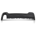 Rear Bumper Face Bar Trim Molding Step Pad For Jeep Cherokee 2014 2018 Fits Latitude North Sport And Plus With Single Exhaust 