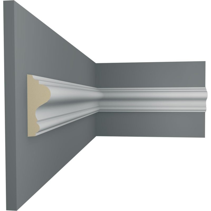 Ekena Millwork Cha02x01em-case-8 Emery Chair Rail 8-pack 4 H X 7 8 P 94 1 2 L Primed