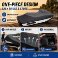 Waterproof Uv Protection Pwc Cover For Sea Doo Gts And Rental 2011 2019 Marine Grade 600d Polyester Trailerable Jet Ski Black