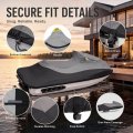 Waterproof Uv Protection Pwc Cover For Sea Doo Gts And Rental 2011 2019 Marine Grade 600d Polyester Trailerable Jet Ski Black