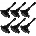 Ocpty Ignition Coil Coils Pack Fits 22448-ey00a Uf617 For Nissan 370z 7l Infiniti Qx70 5 0l Q0 Q70 7 3 2011-2013 G37 3 Fx50 5