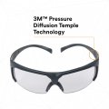 3m Securefit 27342 Grey Indoor Outdoor Scotchgard Anti-fog Lens Plastic Polycarbonate Gray