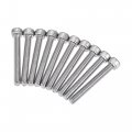 Uxcell 8-32x1-1 4 Hex Socket Head Cap Screw Bolts 304 Stainless Steel Polished 50pcs