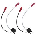 Performance 2pcs Car Front Rear Door Speaker Wiring Harness Cable Plug Fit Ford 2000-2004 Excursion 2000 Windstar Lx For 