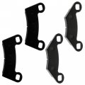 Caltric Front And Rear Brake Pads Compatible With Polaris Rzr 570 2012 2013 2014 2015 2016-2020