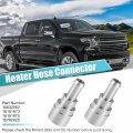 X Autohaux Heater Hose Connector For Cadillac Escalade Chevrolet Avalanche Silverado Suburban Tahoe Gmc Sierra Yukon Replace No