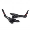 Gzyf Motorcycle Rear Passenger Foot Pegs Assembly Set For Bmw S1000rr 2010-2018 Black