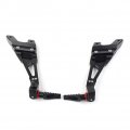 Gzyf Motorcycle Rear Passenger Foot Pegs Assembly Set For Bmw S1000rr 2010-2018 Black