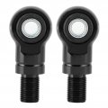 Fydun Pair 10mm Hole Motorcycle Rear Air Shock Absorbers Damper Height Increase For Atvs Offa Roads Black 75mm 3in