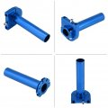 Qiilu Throttle Twist Grips Universal 7 8 22mm Handlebar Accelerator For Motorcycle Scooter Dirt Bike Orange