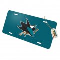 Graphics More San Jose Sharks Logo Novelty Metal Vanity Tag License Plate