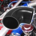X Autohaux 89mm 3 5 Id 90 Degree Elbow Silicone Reducer Hose Coupler Intercooler Tube Black For Car Intake Piping
