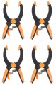 Grippiclamp 4 Pc 9 25 3 5 Cm Heavy Duty Jumbo Ratcheting Clamp Swivel Action Locking Plates Comfortable 10 2 Hand Grip 2 75 7 0 