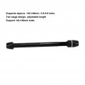 Bike Rear Hub Axle Adjustable Length Two Stage Design Aluminium Alloy Shaft M12 Mountain Bikes For 142-148mm Hubs