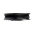 Chrysler 300 2005 06 07 08 09 2010 Power Steering Pump Pulley Composite Serpentine Belt Type Black Color Press-fit Mount 6 