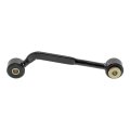Stabilizer Bar Link Set For 2002 To 2007 Mercedes Benz C230 Rear Suspension Rubber Bushing Threaded Stud Black Finish 