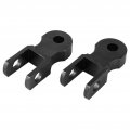 Height Extension Shock Absorber 2pcs Motorcycle Rear Riser 5cm Heightening Device Pad For Chassis With Screw