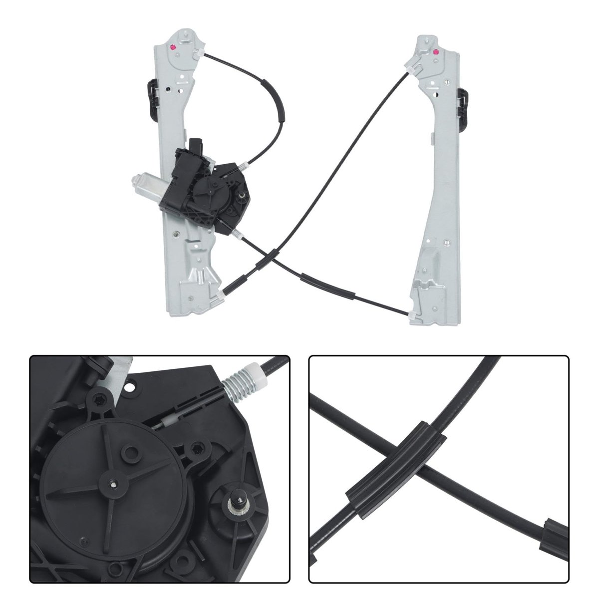 Front Left Power Electric Window Regulator With Motor For Colorado And Canyon 2015 2020 Replacement Part Number 84166384