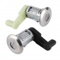 Qiilu Car Door Lock Cylinder Set 7701468981 Pair Of Kit With Key Fit For Renault Megane I Scenic Clio Ii Thalia