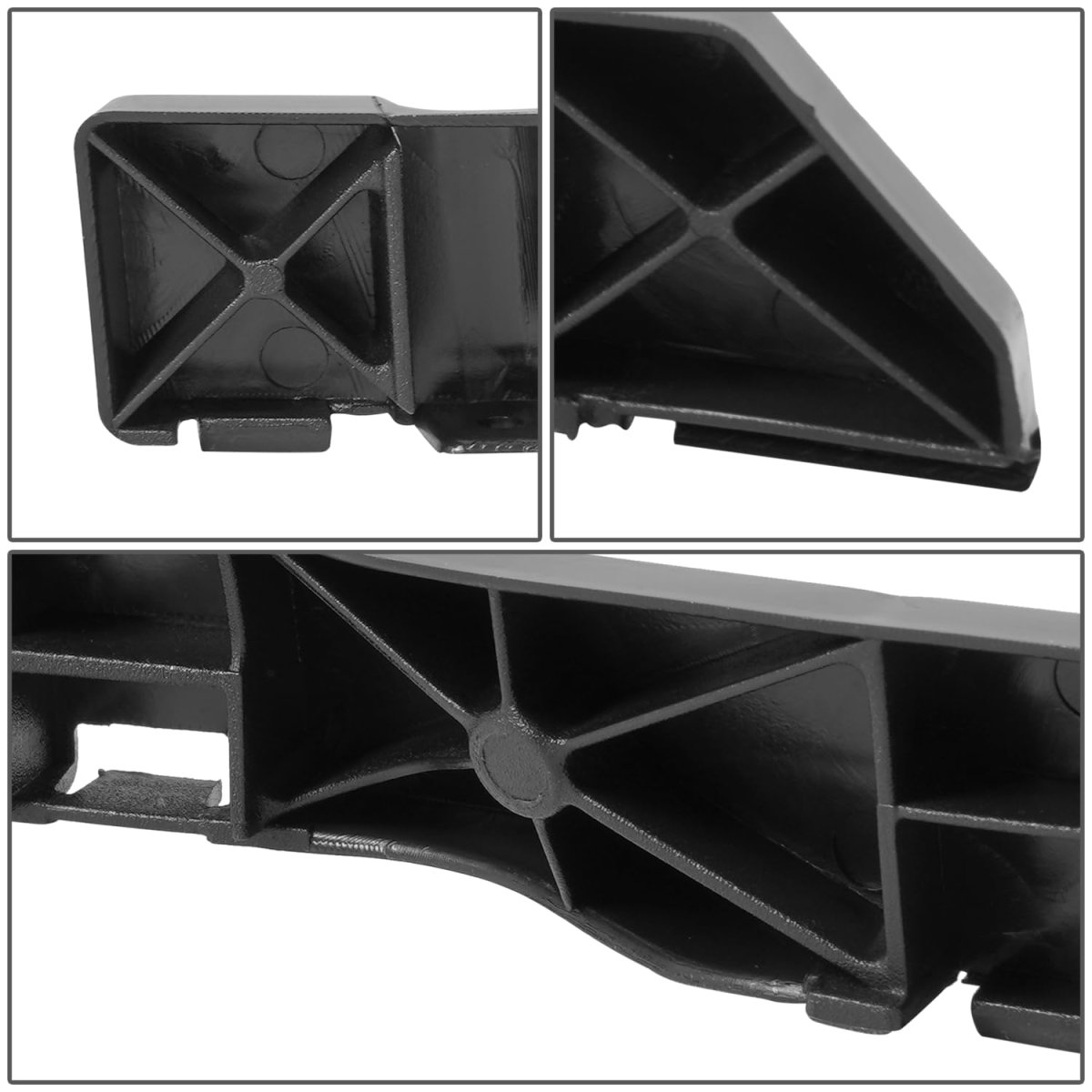 Front Bumper Cover Support Bracket For Dodge Challenger 2008 2022 Driver Left Side Polished Black Ch1033105