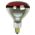 Pyramid Bulbs 64965 Heat Lamps 250 Watts R40 Reflector Infrared Light Red Medium E26 Base Incandescent Lamp Bulb 250br40 