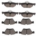 Aintier Automotive Replacement Brake Pads Front Rear Fit For Bmw 128i 2008-2013 For 325i 2006 325xi 328i 2007 328xi X1