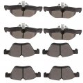 Aintier Automotive Replacement Brake Pads Front Rear Fit For Bmw 128i 2008-2013 For 325i 2006 325xi 328i 2007 328xi X1