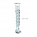 Uxcell Furniture Confirmat Screw 20pcs 5x40mm Hex Socket Woods Zinc Plated Countersunk Self-tapping Connecting Screw