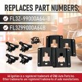 Bed Tie Down Anchor Set Of 4 With Plate Brackets And Bolts Compatible Ford F-150 F-250 F-350 Super Duty Replaces