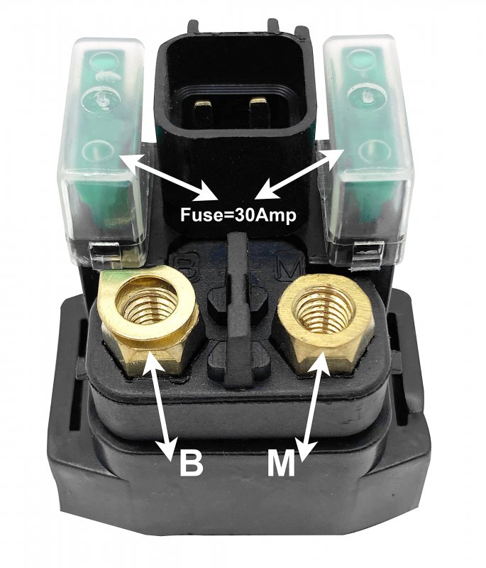 Starter Solenoid Relay For Suzuki Vl800 Vl800t Vl800z Vl800c Intruder 2001-2009