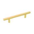 Belwith-keeler B076752-rlb Contemporary Bar Pull 96mm Center Royal Brass 