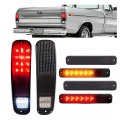 6pcs Tail Light Assembly And Side Marker Fender Kit For 1973-1977 Ford F150 F250 Econoline Bronco Smoke Lens Mo-6337 
