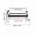 Uxcell Door View Solid Brass 220-degree Viewer With Cover For 1-3 8 To 2-3 Inch Thick Doors Polished Chrome Finish