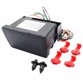 Secosautoparts Led Rear Fog Lamp Brake And Backup Reverse Light Smoke Compatible With Subaru Wrx Sti 2011