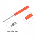 Uxcell 10pcs Mini Slotted Screwdriver 1 5mm Flat Head For Watch Eyeglasses Electronics Repair Red
