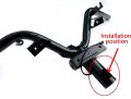 Minho Hex Head Steering Column Fastening Bolt Set M10 50mm With Anti-loosening Washers Fit For Most Motorcycle Scooter Mopeds